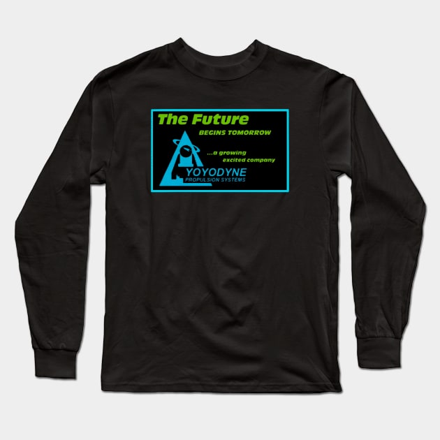 Yoyodyne Propulsion Systems Logo Long Sleeve T-Shirt by Atomic City Art